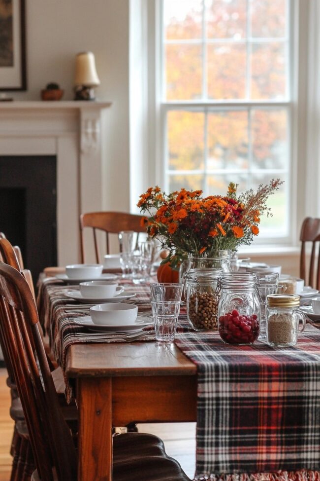 Plaid Patterns for Tables