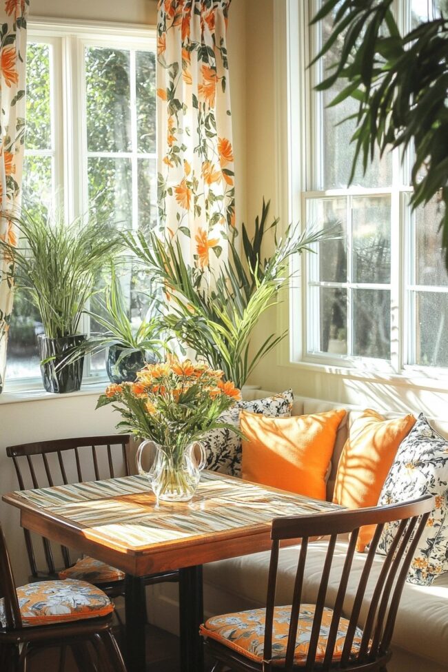 Radiant Morning Dining Spaces
