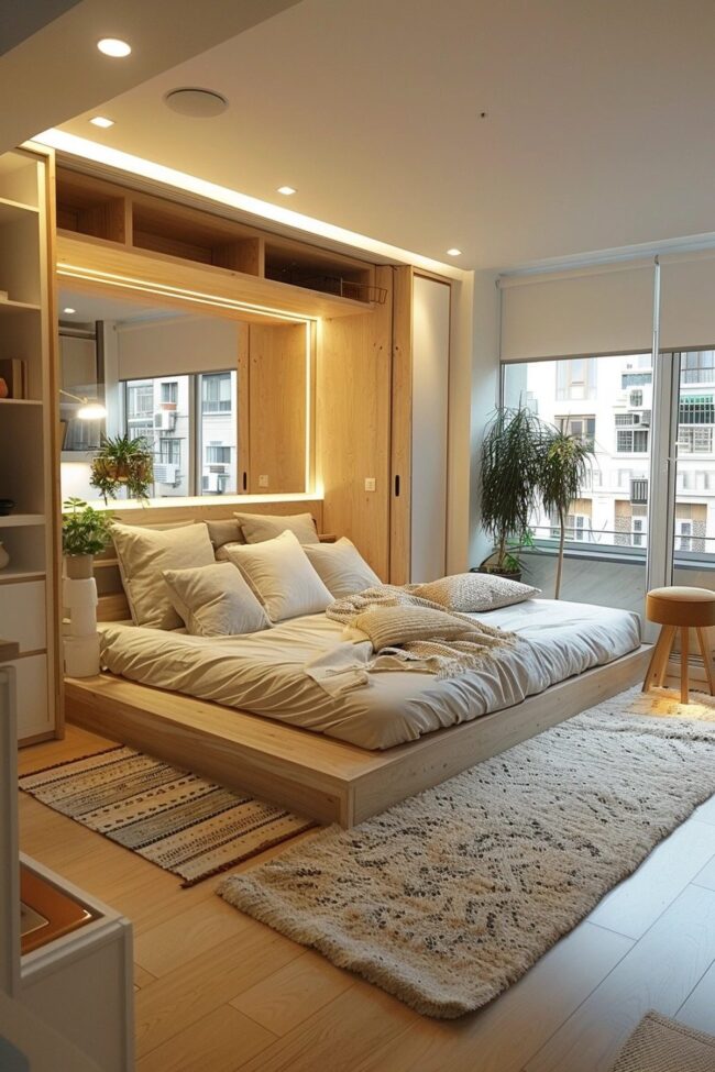 Bright Scandinavian Studio with Natural Light