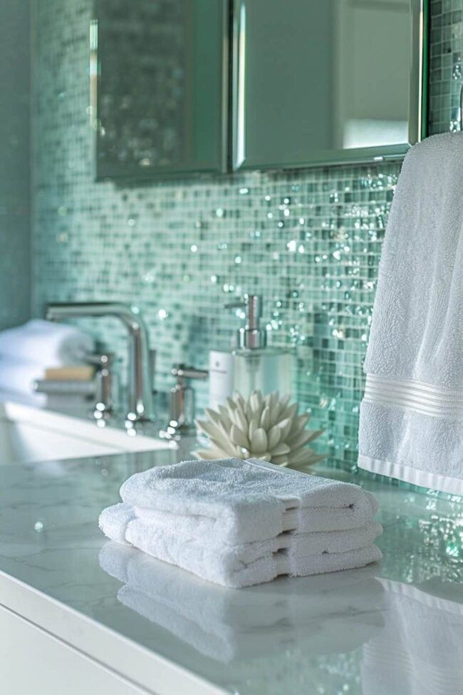 Modern Glass Tile Accents
