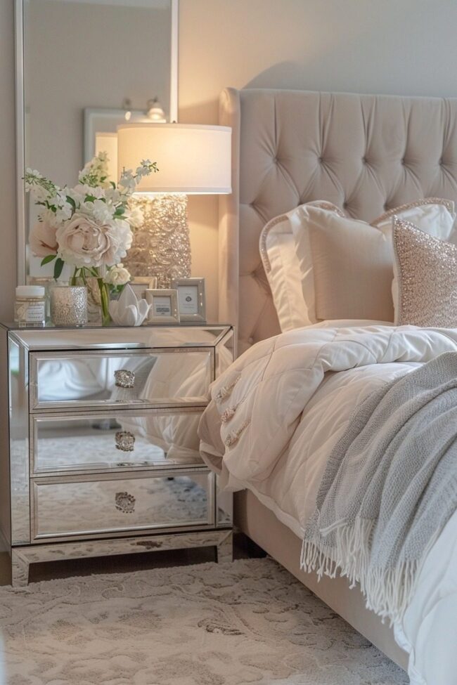 Luxe Glossy Nightstands