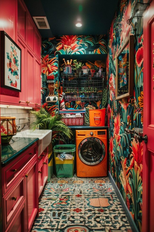 Dynamic and Expressive Laundry Space