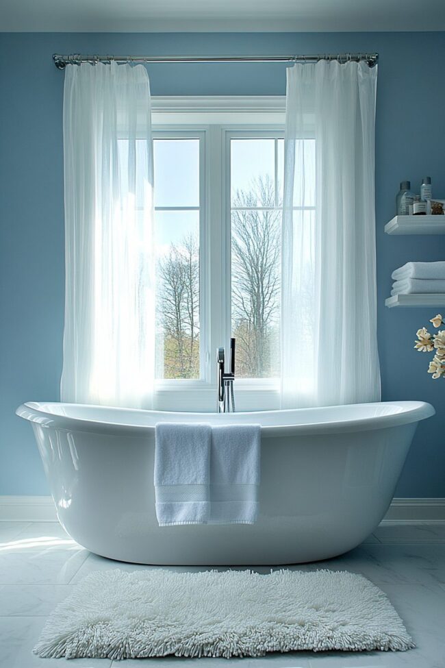 Serene Powder Blue Hues