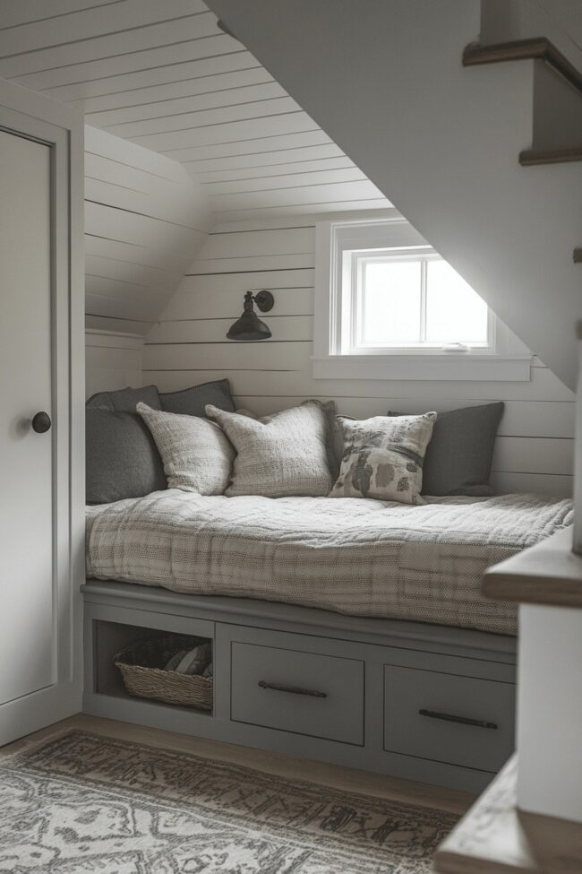 Creative Under-Stair Sleeping Spaces