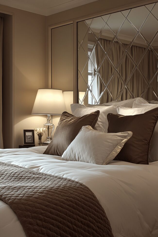 Mirrored Accents for Depth and Light
