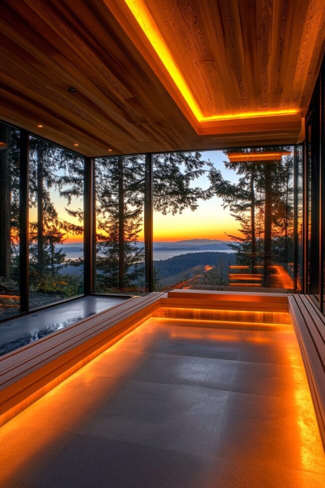 Scenic Sauna Experience