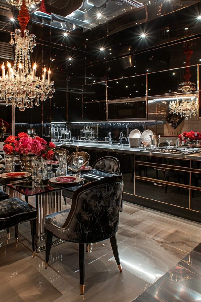 Shiny Finish for Stunning Spaces