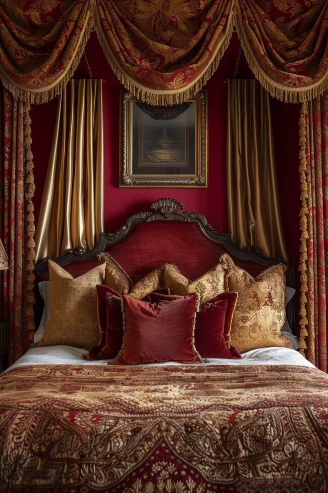 Majestic Crimson Retreat