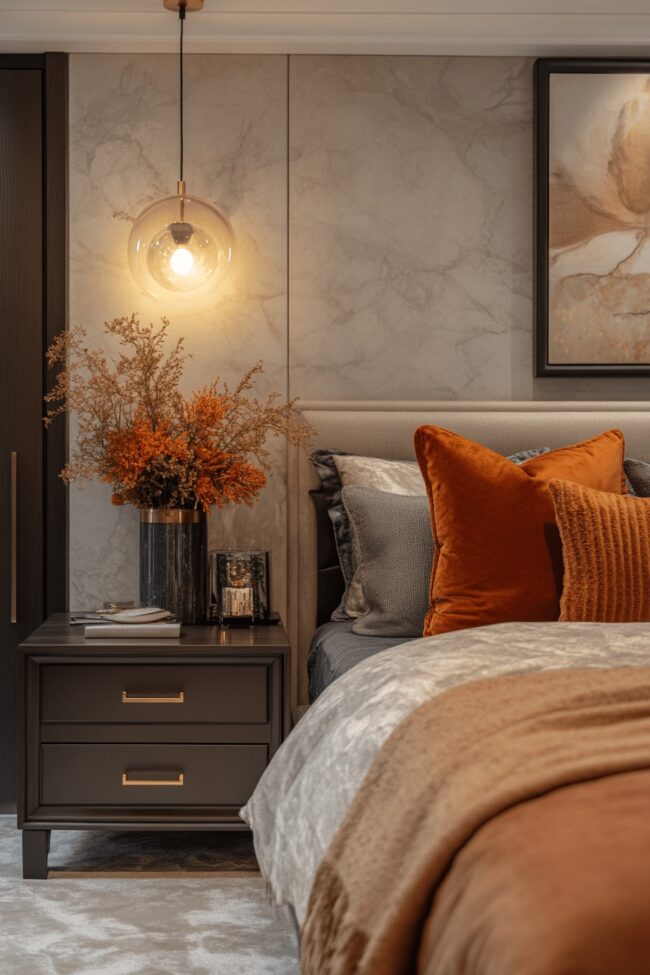 Marble Elegance Bedroom Design