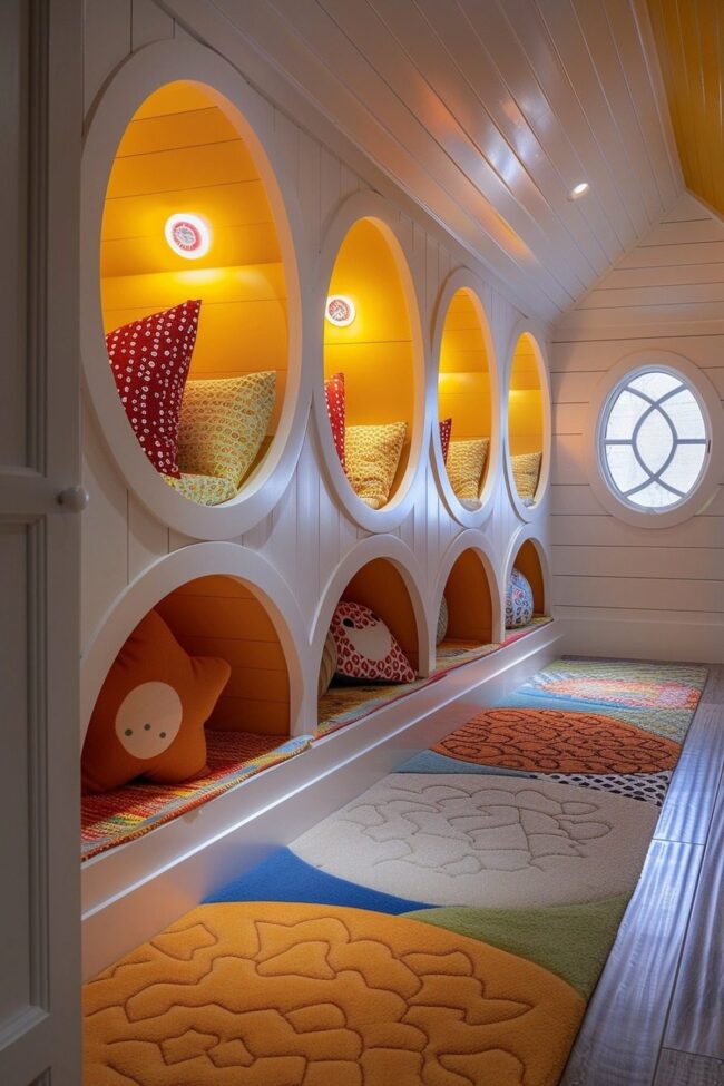 Under-the-Eaves Kid’s Playroom