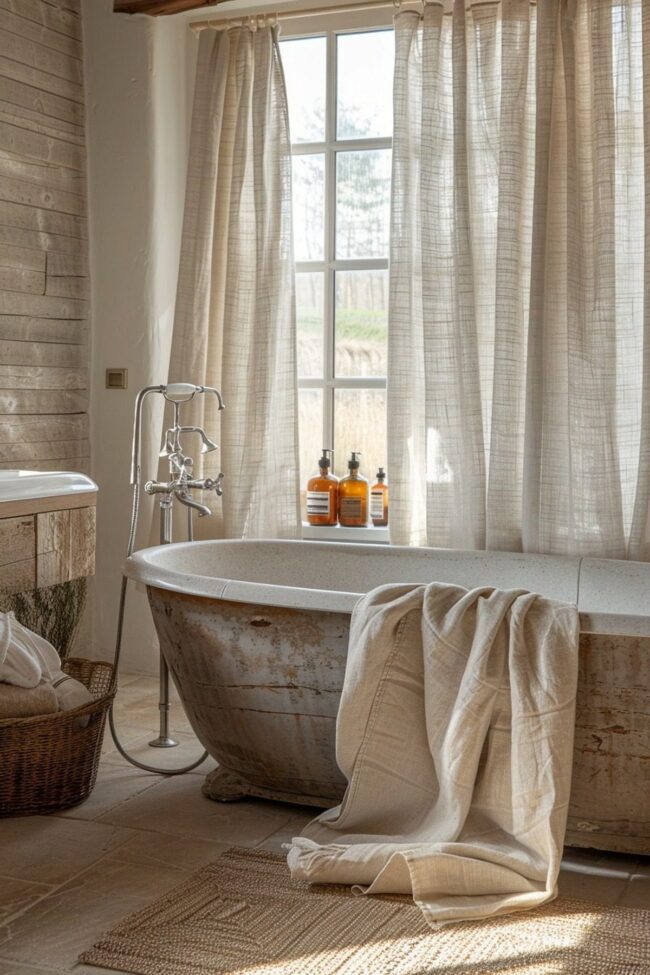 Elevated Linen Drapery
