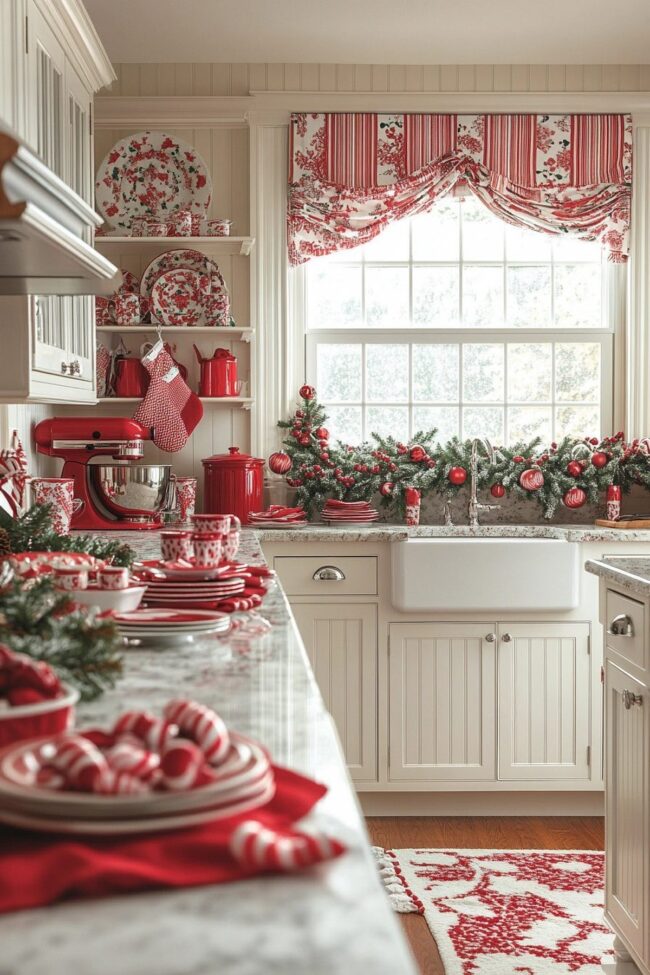 Festive Candy Cane Style