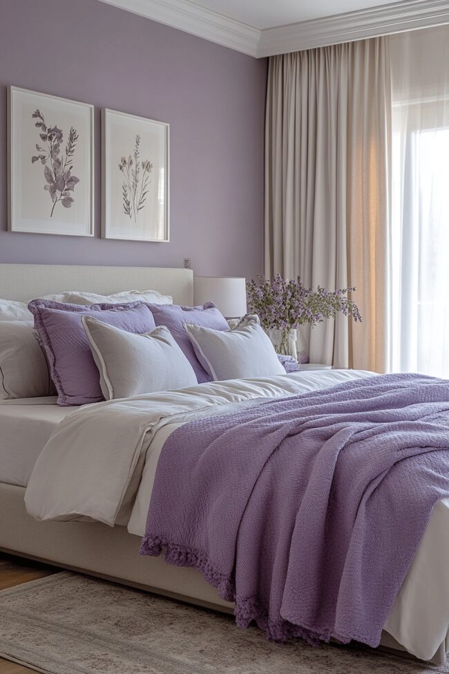 Minimalist Lavender Getaway