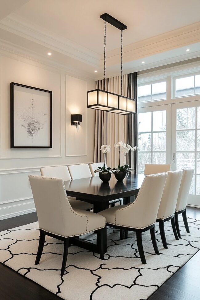 Bold Dining Aesthetics