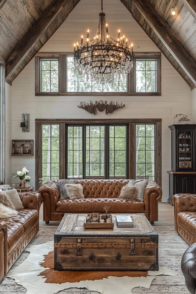 Charming Leather Furniture Styles for Homes