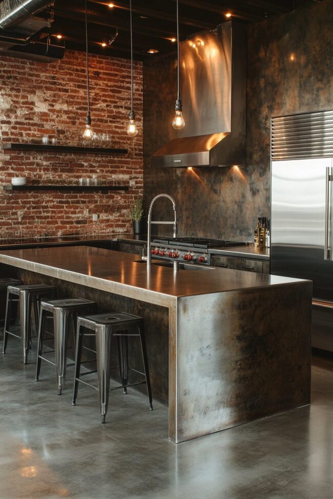Chic Rustic Industrial Home Design