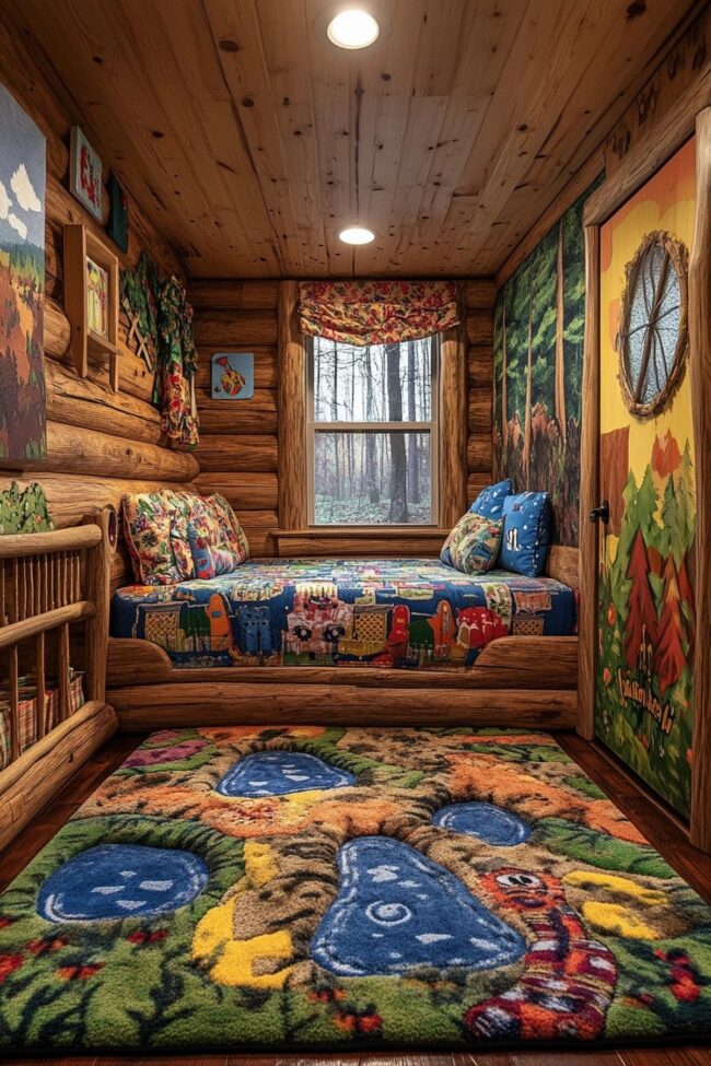 Adventure-Themed Room for Children