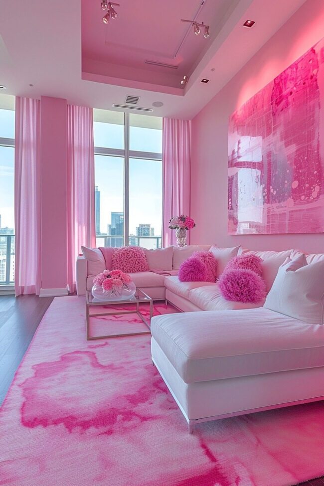 Fresh Pink Interiors for Today