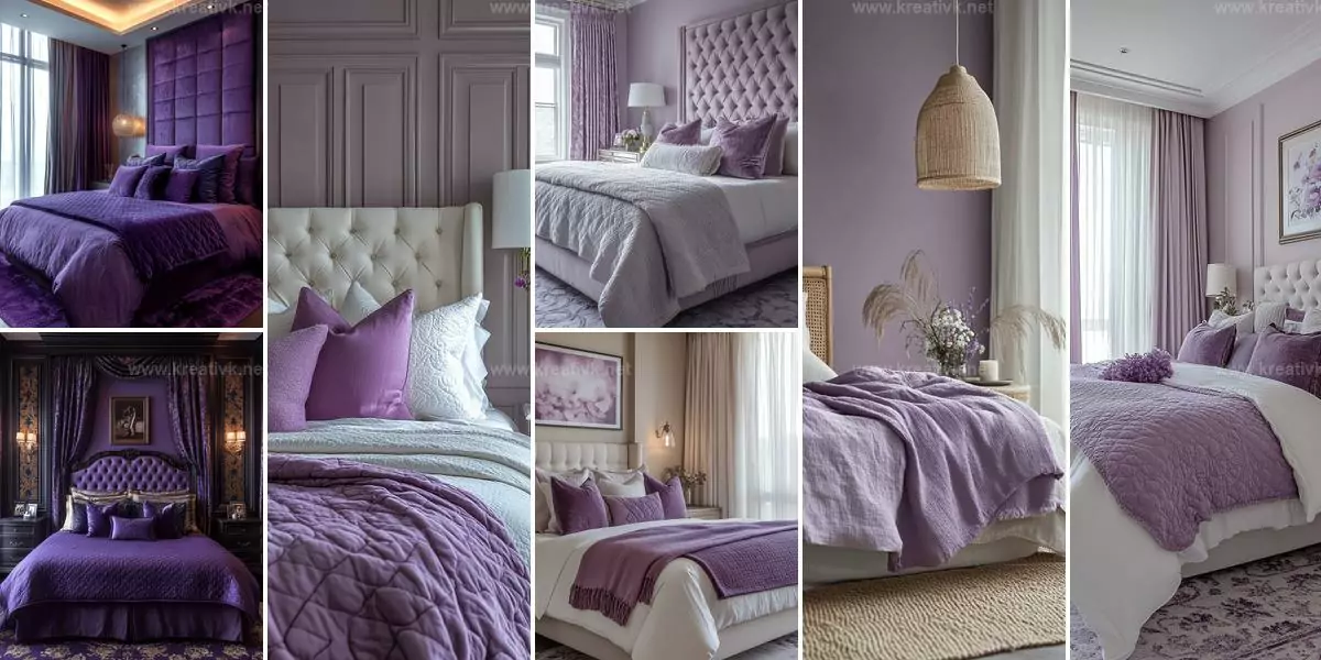 Best Purple Earthy Bedroom Inspirations