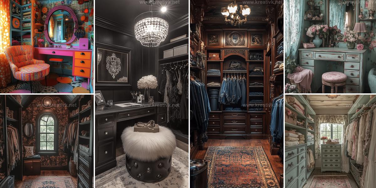 Top Vintage Dressing Room Designs