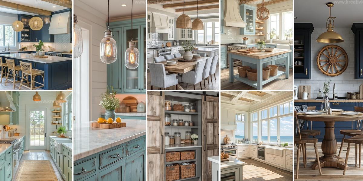 Best Coastal Farmhouse Kitchen Ideas