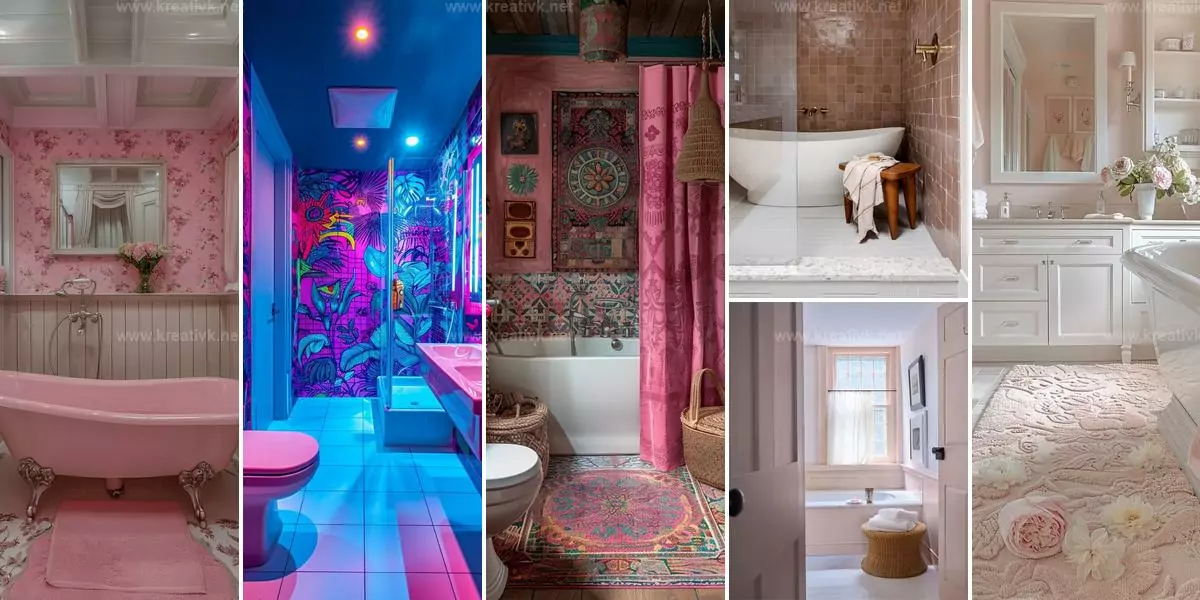 Top Pink Bathroom Decor Ideas