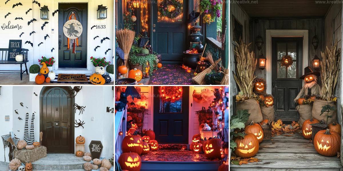 Top Halloween Front Porch Decor Ideas