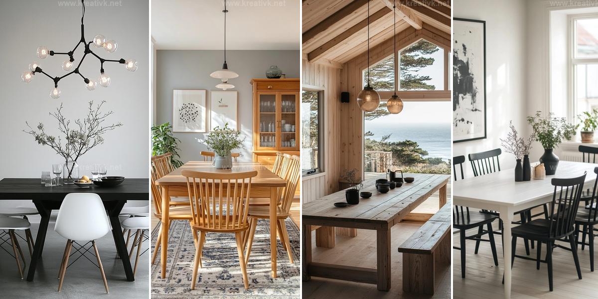 Top Scandinavian Dining Room Ideas