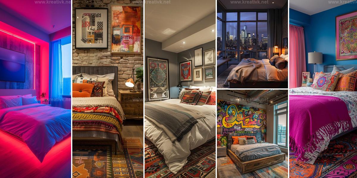 Top Street Style Bedroom Ideas