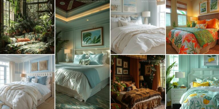 Top Tropical Bedroom Ideas