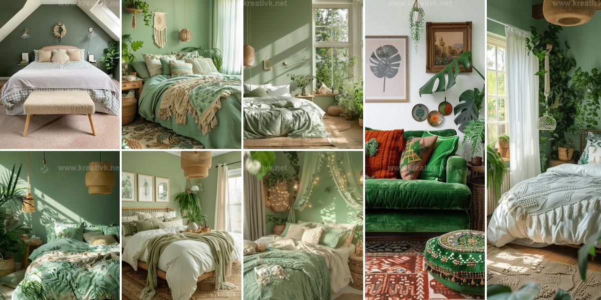 Best Green Boho Bedroom Ideas